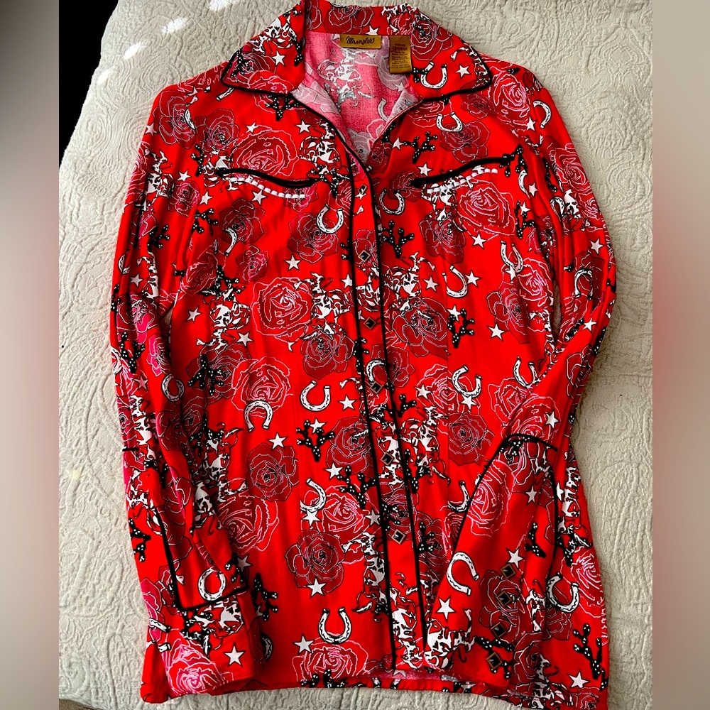 Retro wrangler button-down